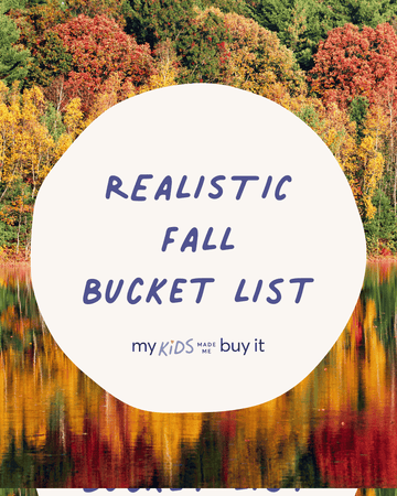 Realistic Fall Bucket List