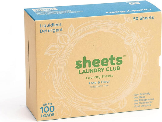 Sheets Laundry Club Detergent Sheets