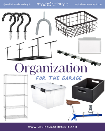 Organization Ideas for the Garage