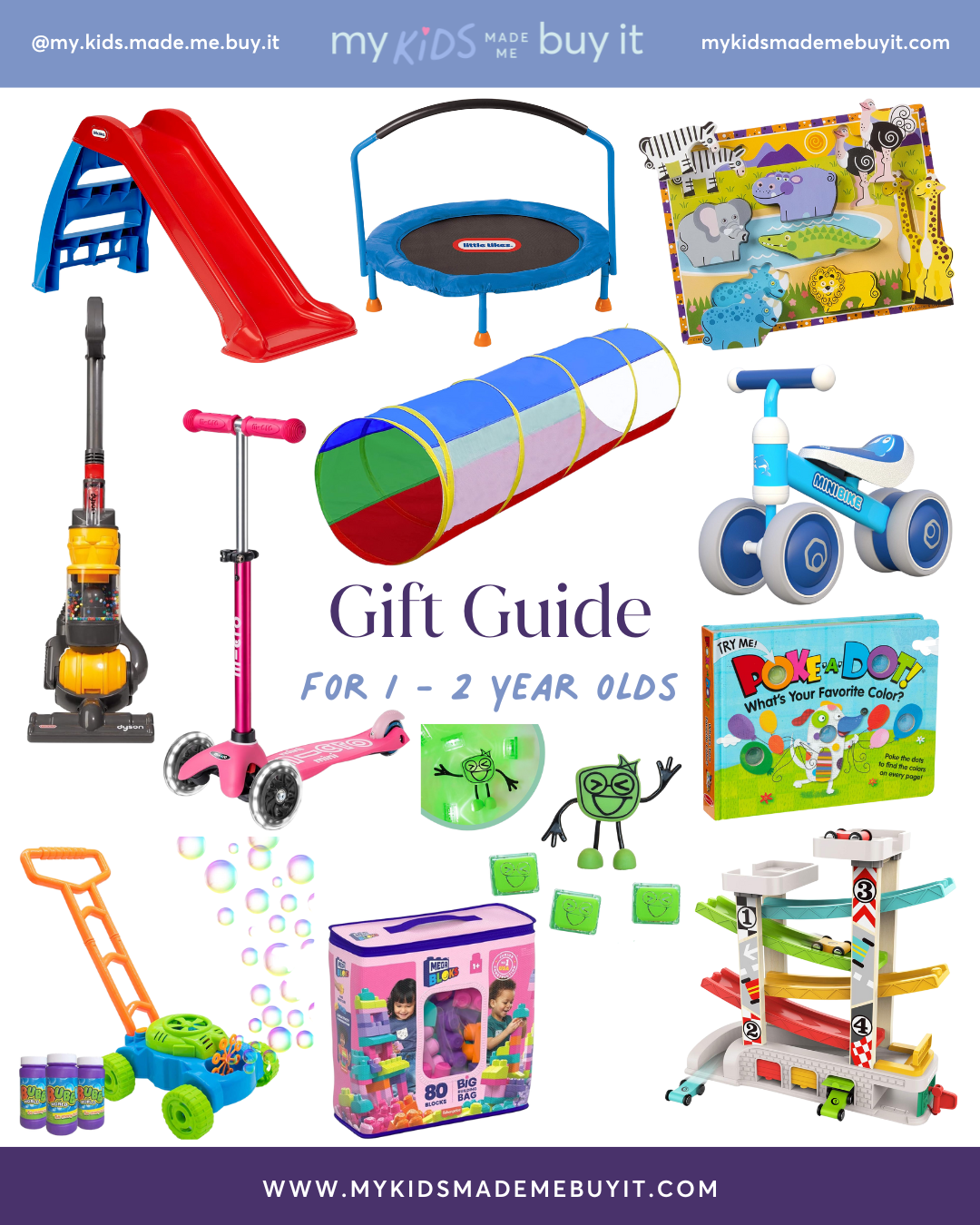 Gift Guide for 1 - 2 Year Olds