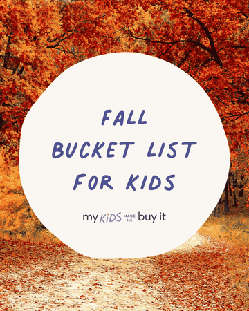 fall bucket list ideas for kids
