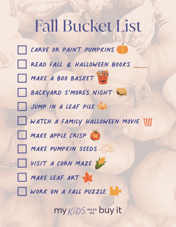 Fall Bucket List