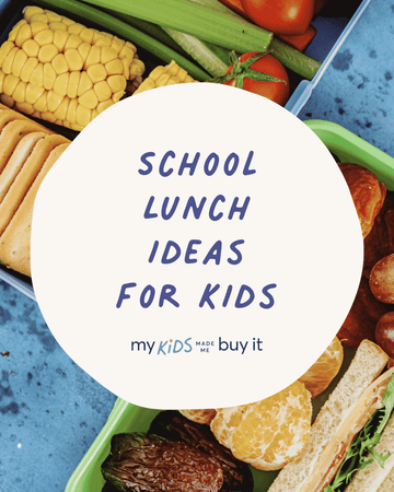 Easy and repeatable school lunch ideas for kids
