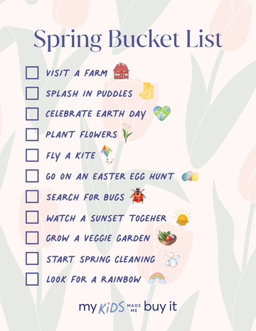 Spring Bucket List