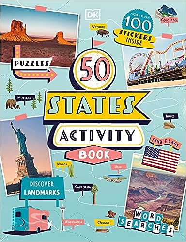 50 States Activity Book