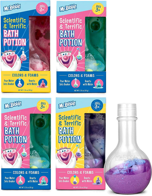 Mr. Bubble Kids Bath Bomb Potions