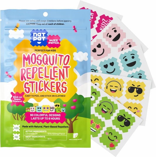 Buzz Patch Mosquito Patch Stickers for Kids