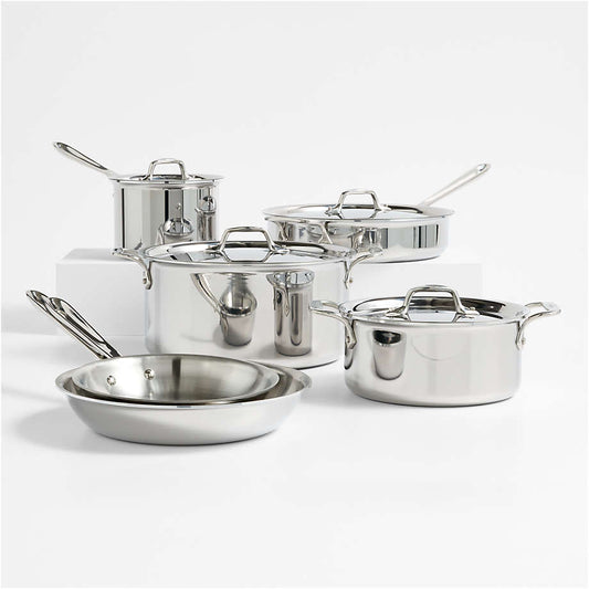 All-Clad Stainless Steel Cookware Set