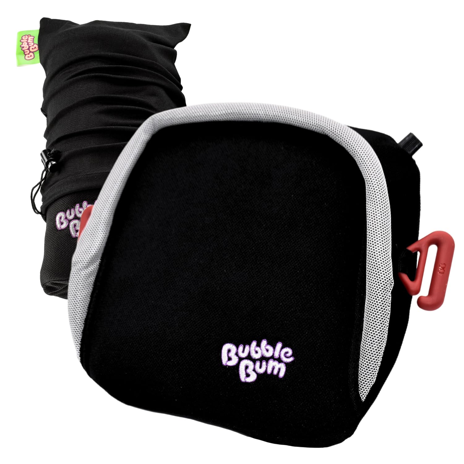bubble bum black inflatable booster seat