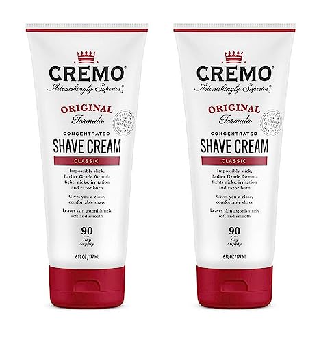 cremo original formula concentrated shave cream classic