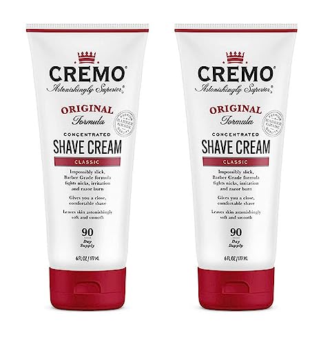 cremo original formula concentrated shave cream classic