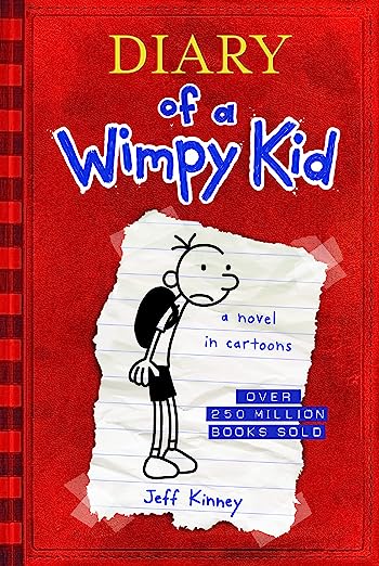 diary of a wimpy kid cartoon novel