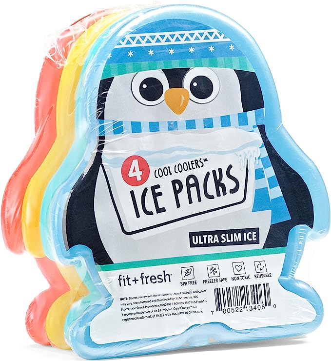 Fit & Fresh - Cool Coolers Lunch Ice Packs (Penguins)
