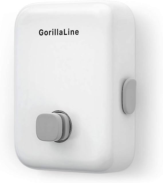 GorillaLine indoor outdoor retractable clothesline with white outer case