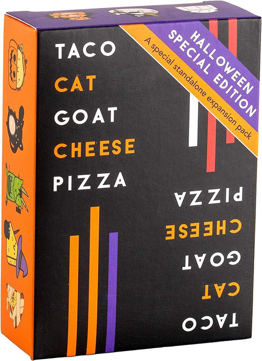 Halloween Taco Cat Goat Cheese Pizza