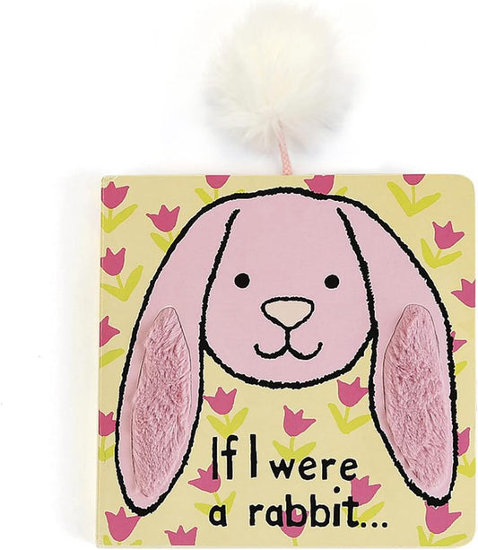 Jellycat Baby Touch and Feel Board Books, If I were a Rabbit