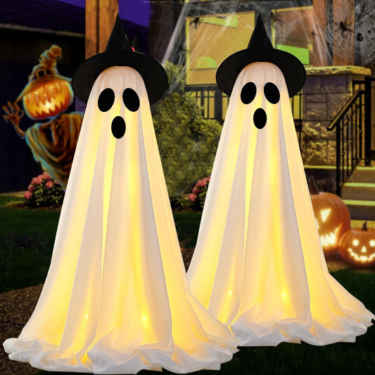 Light Up Spooky Ghosts