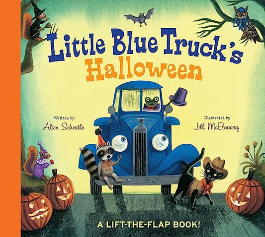 Little Blue Truck's Halloween, A lift-the-flap book!