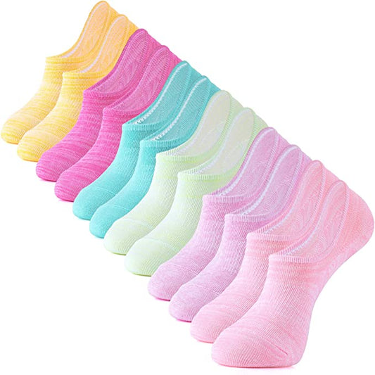 Low Cut Anti-slid Invisible Liner Socks in various colors