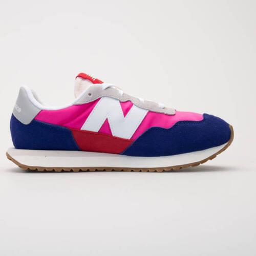 New Balance GS237EG Youth Kids Victory Blue Pink Athletic Running Shoes