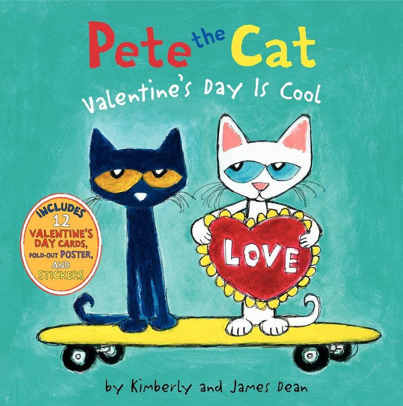 Pete the Cat Valentines Day Is Cool