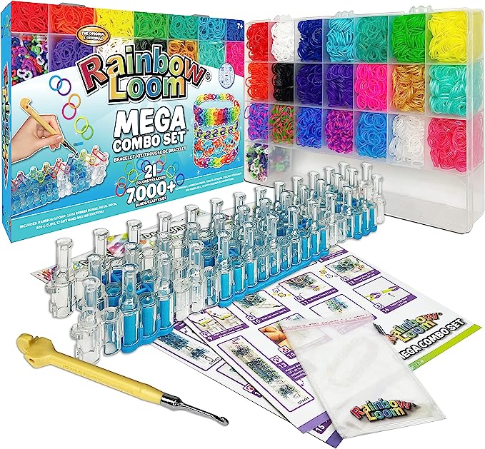 Rainbow Looms Mega Combo Set with 21 colors