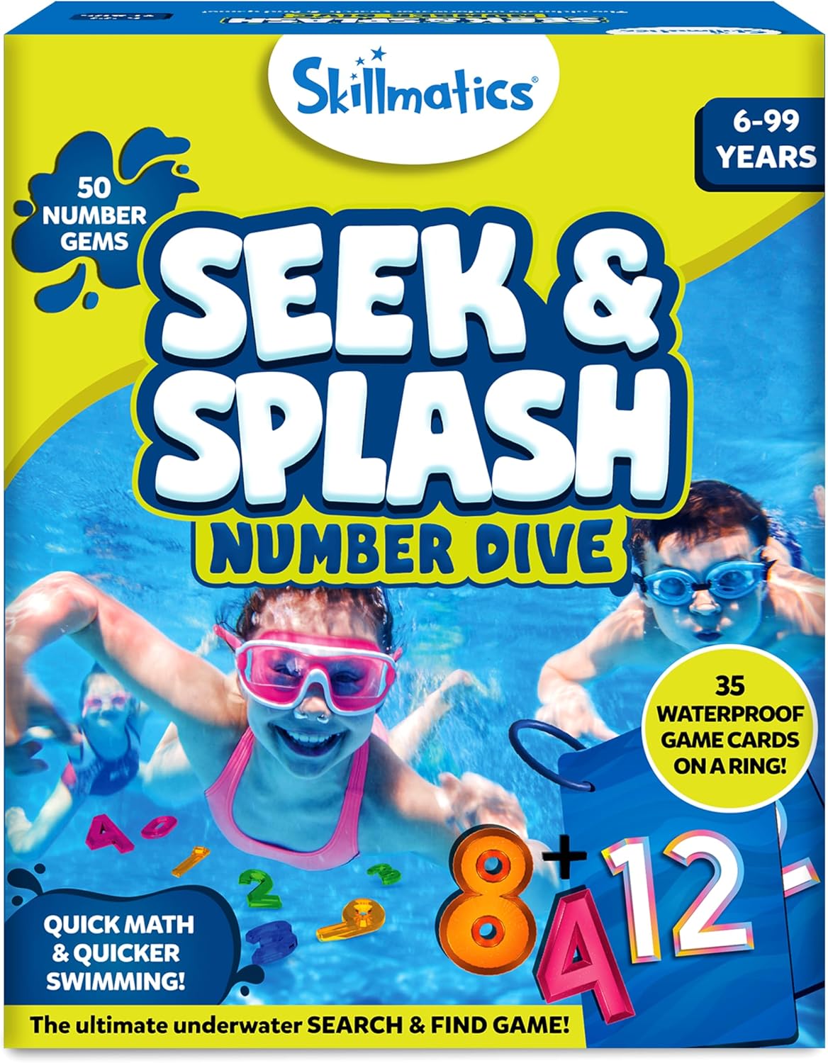 Seek & Splash Diving Number Gem Toys