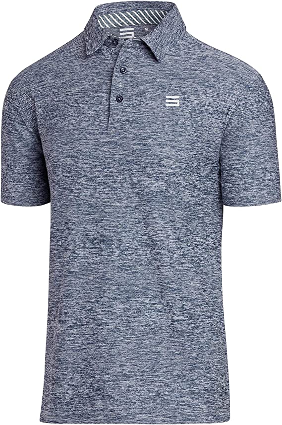fitting short sleeve polo with smart collar