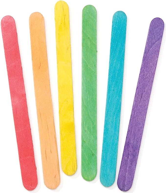 woodsticks in multiple colors